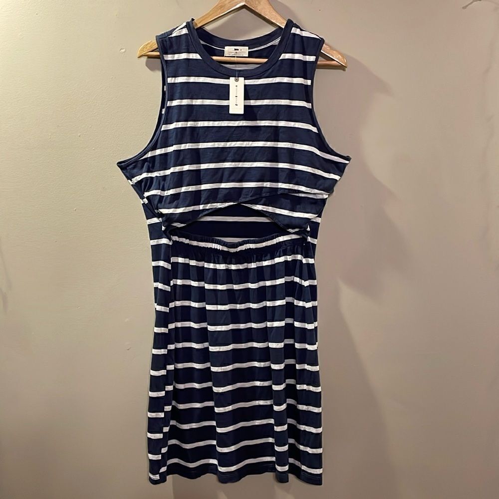 Anthropologie Elastic Waist Dress